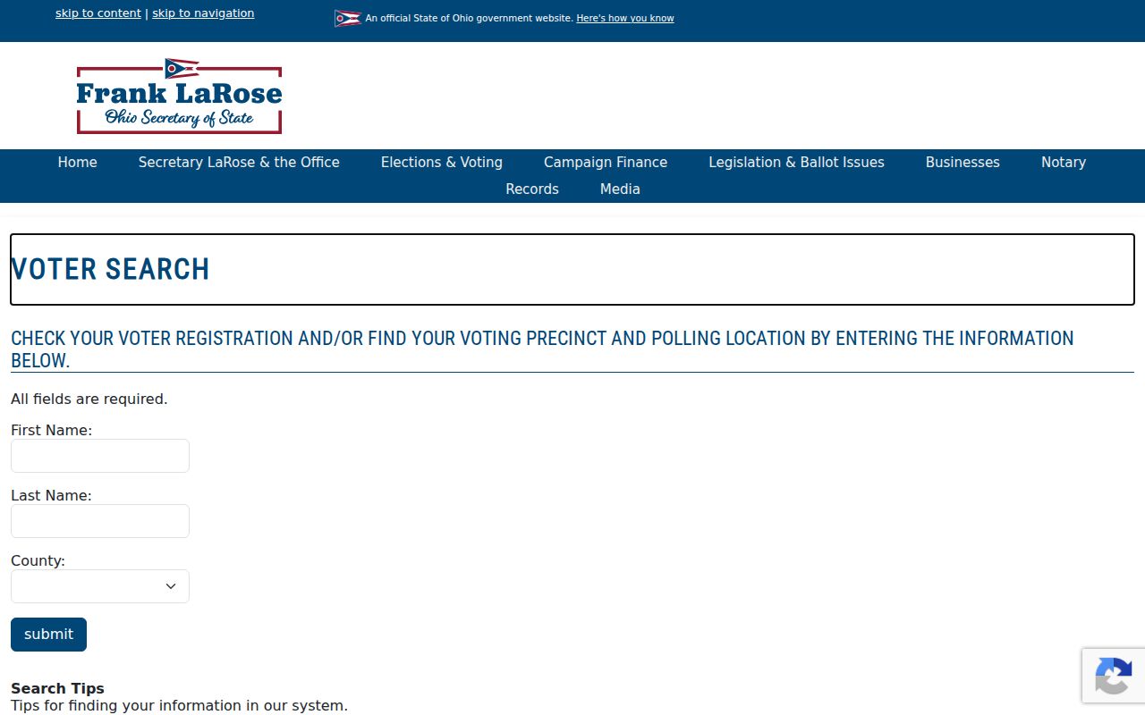 Lake County neighbors Ohio voter lookup name and county search